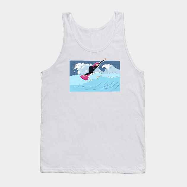 Perfect Wave Tank Top by rafs84